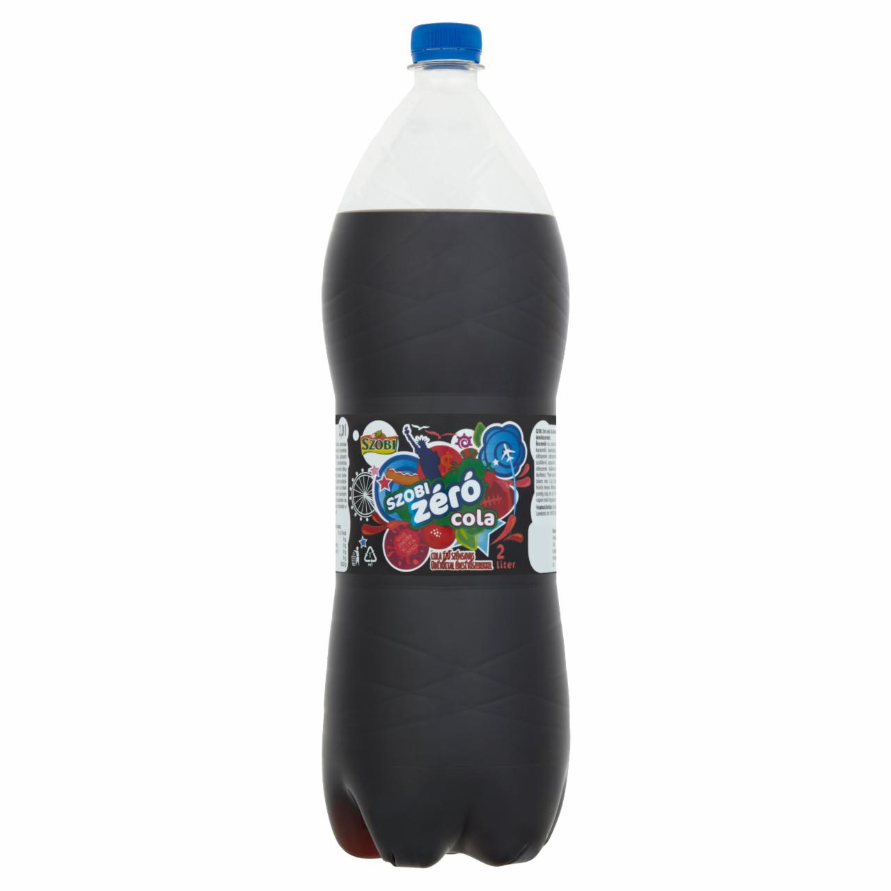 Képek - Szobi Zéró cola ízű szénsavas üdítőital édesítőszerekkel 2 l