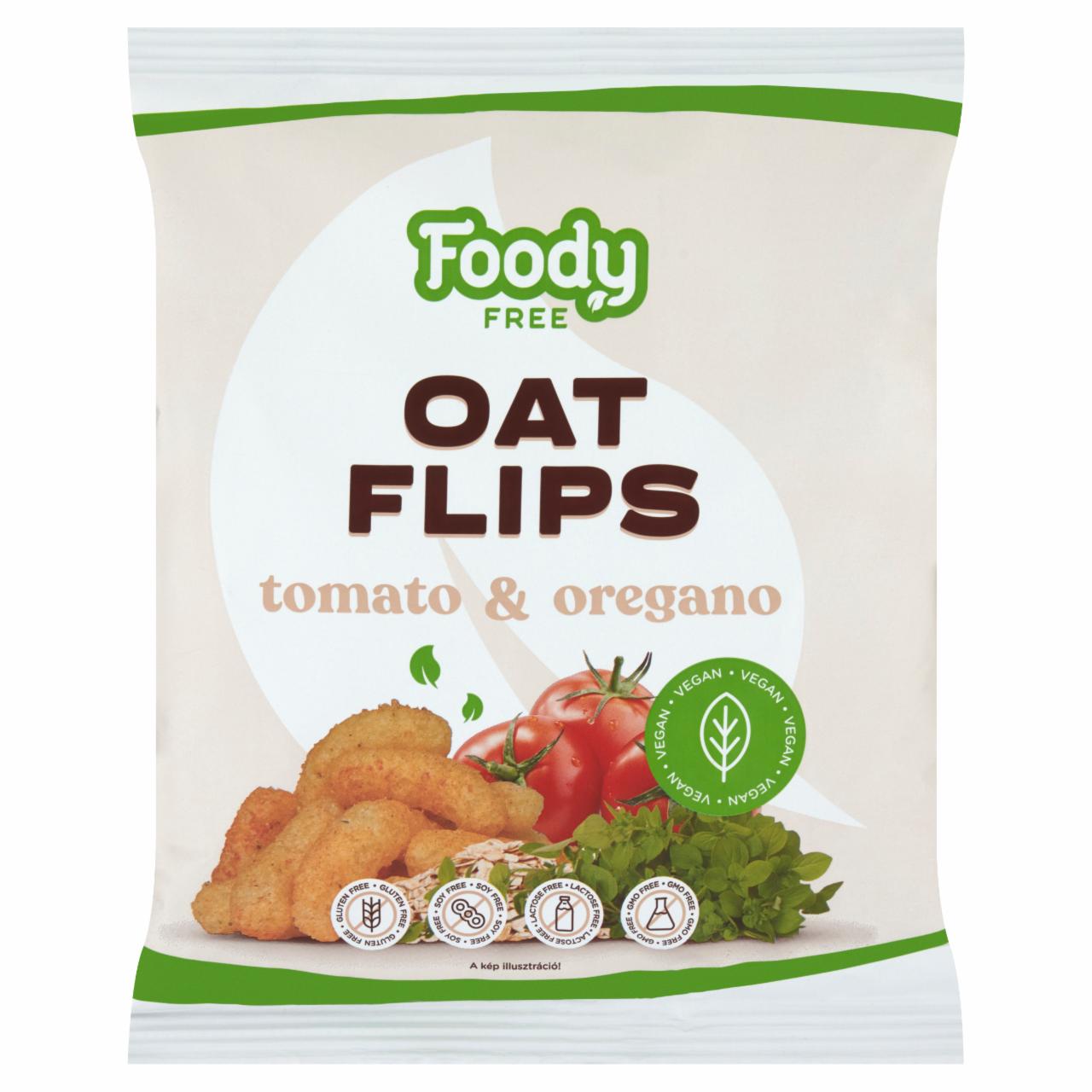 Képek - Foody Free zabos flips paradicsommal és oregánóval 50 g