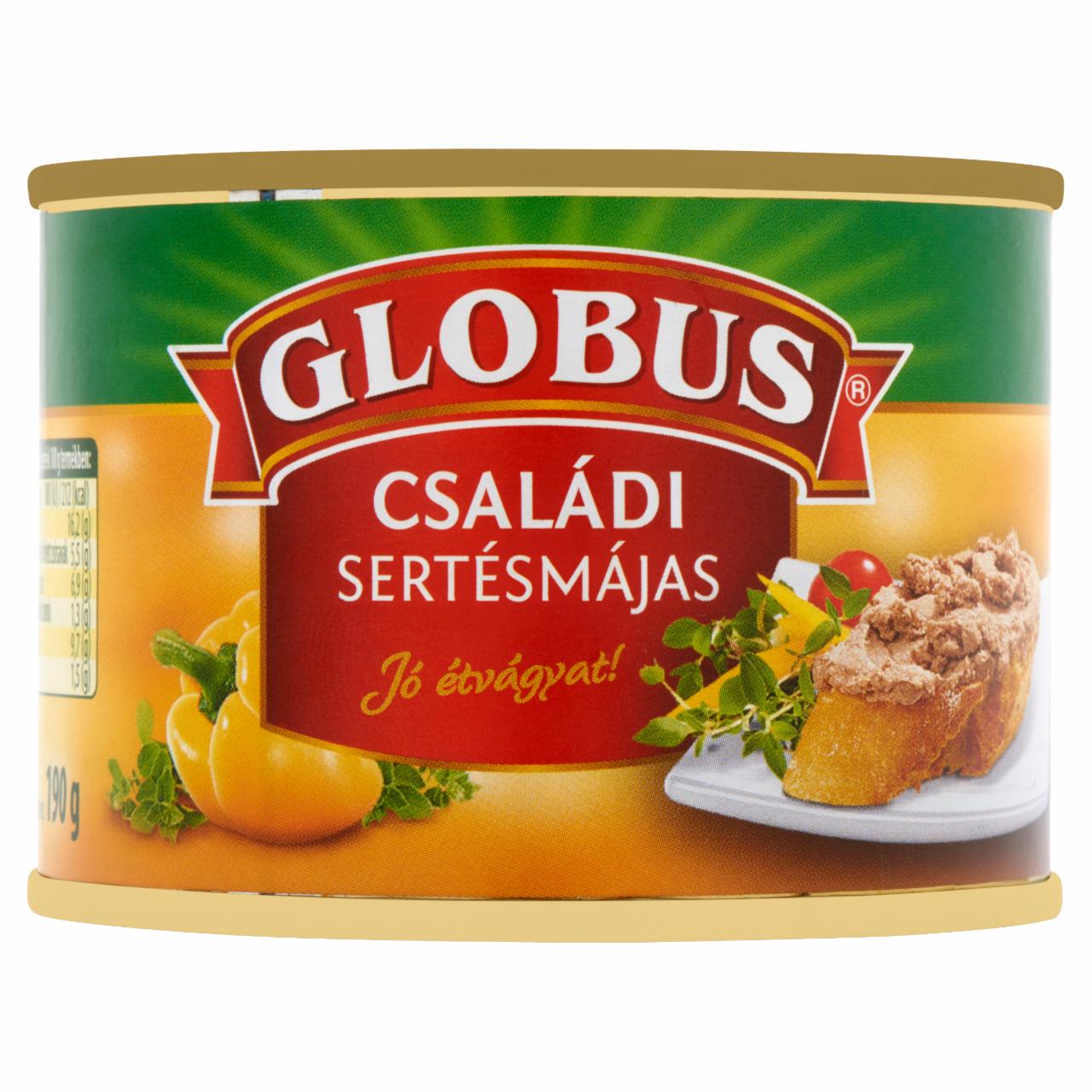 Képek - Globus családi sertésmájas 190 g