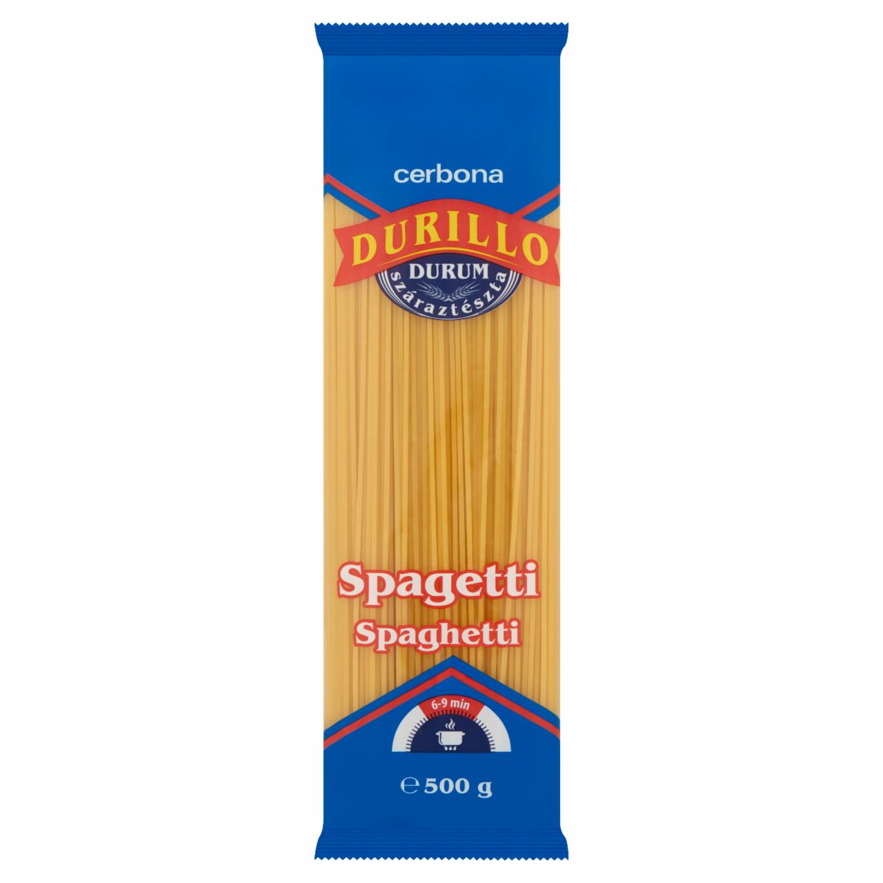 Képek - Durillo spagetti durum száraztészta Cerbona