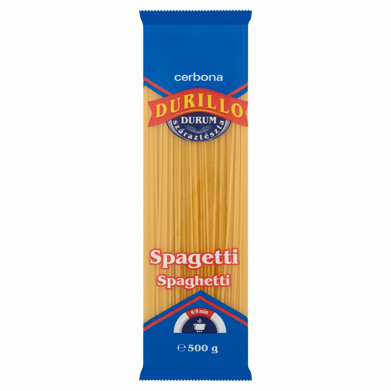 Képek - Durillo spagetti durum száraztészta Cerbona
