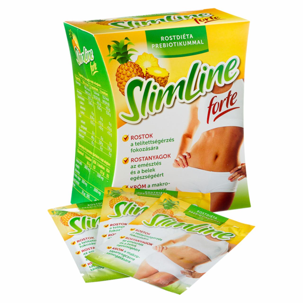 Képek - Slimline Rostdiéta Forte prebiotikummal étrend-kiegészítő rostanyag őrlemény 20 db 130 g