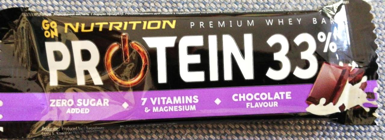 Képek - Protein Bar 33% Chocolate Go On Nutrition