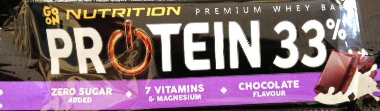 Képek - Protein Bar 33% Chocolate Go On Nutrition