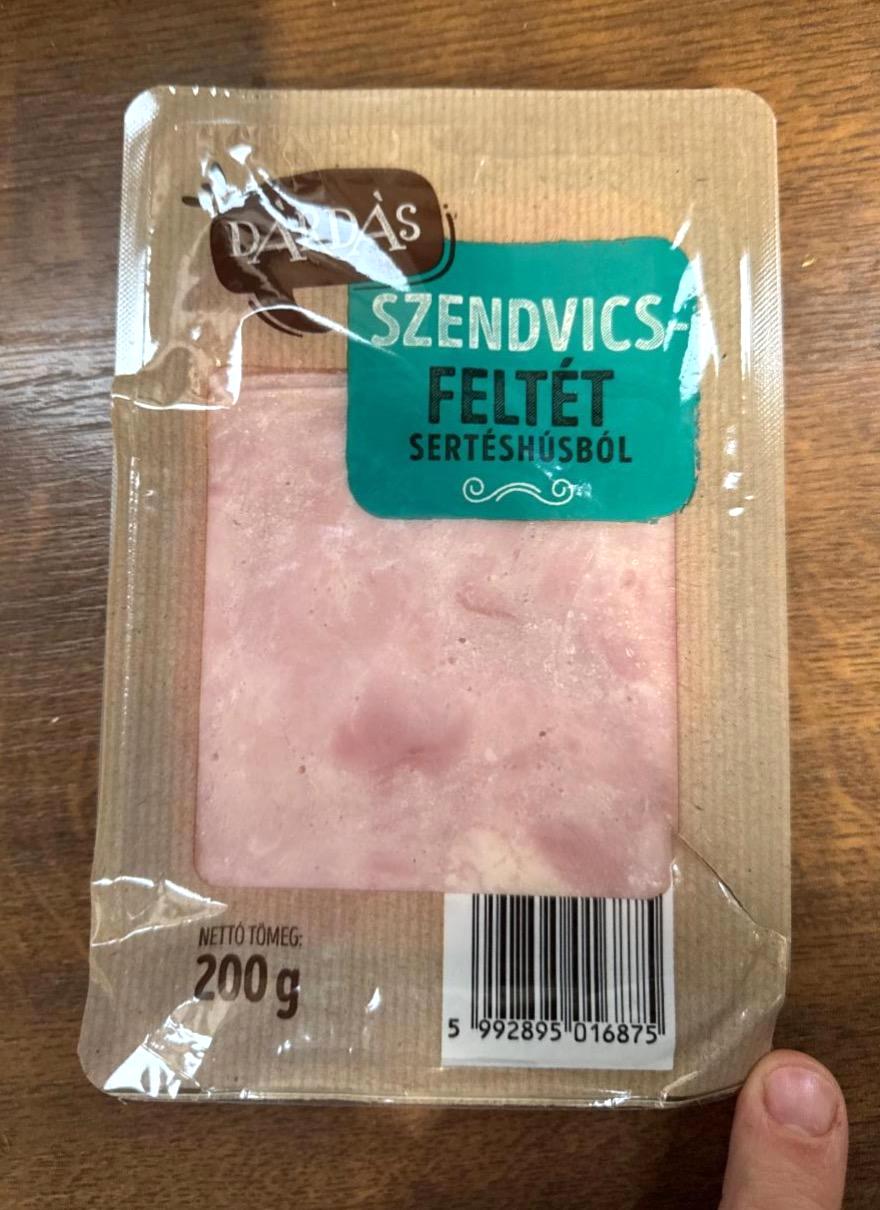Képek - Szendvics feltét sertéshúsból Dárdás