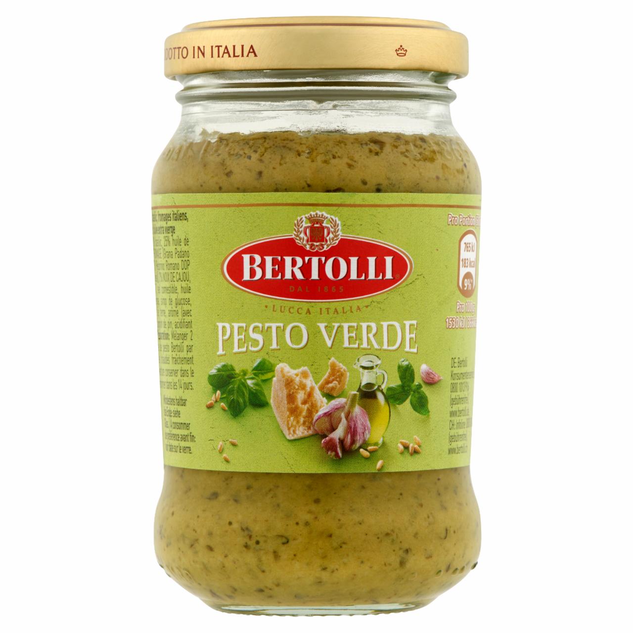 Képek - Pesto Verde pesto szósz bazsalikommal és olasz sajtokkal Bertolli