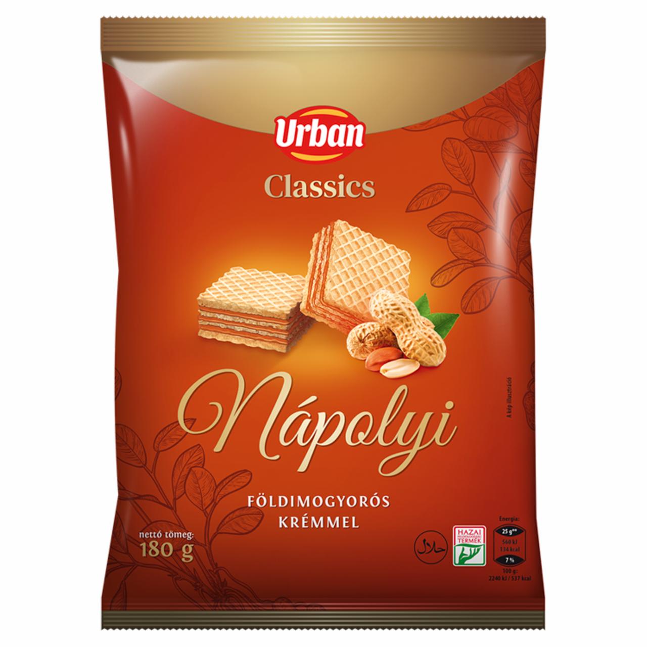 Képek - Urban Classics nápolyi földimogyorós krémmel 180 g