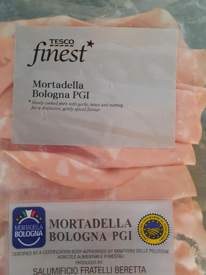 Képek - Tesco finest mortadella bologna szeletelt sertéshúskészítmény 