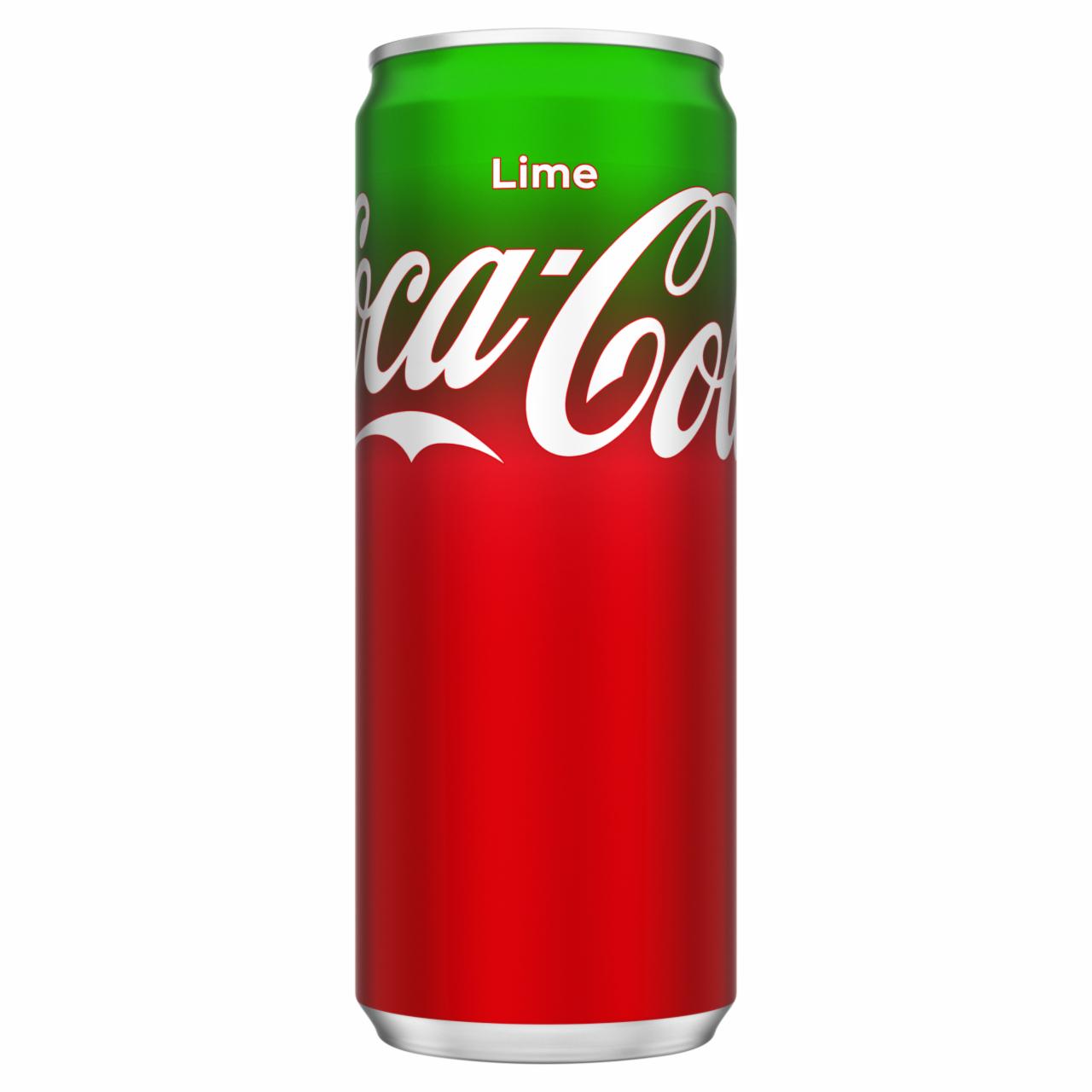 Képek - Coca-Cola Lime cola- és limeízű szénsavas üdítőital 330 ml