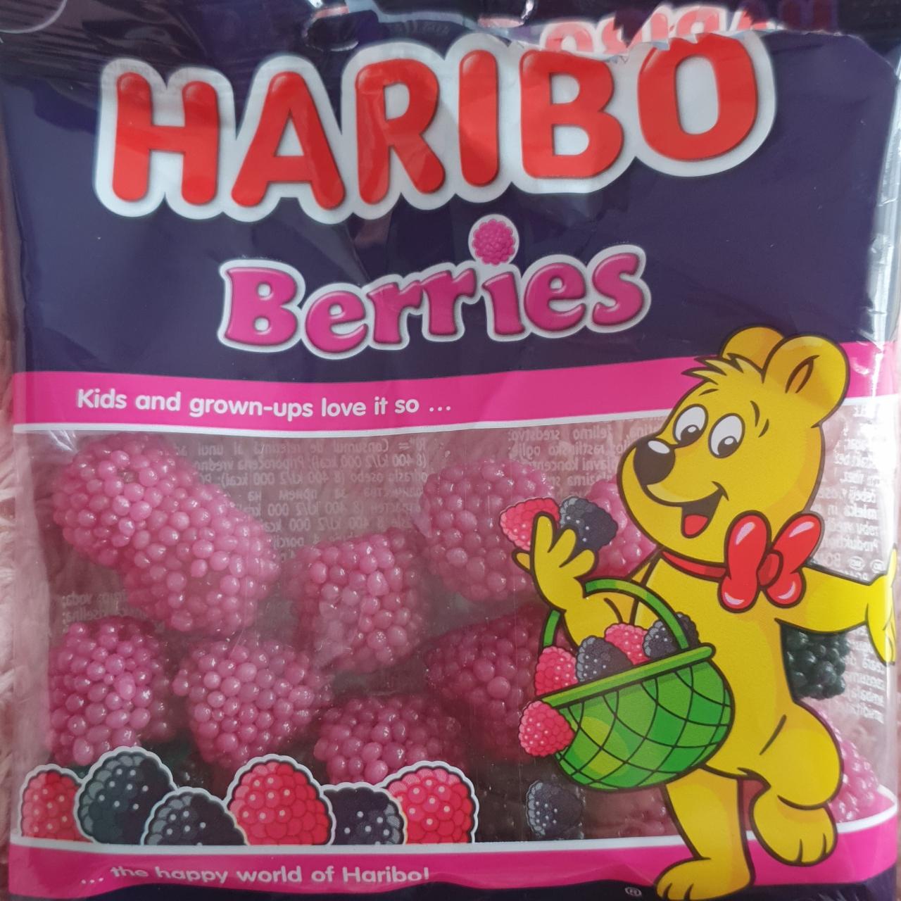 Képek - Haribo Berries zselés cukordrazsé 100 g