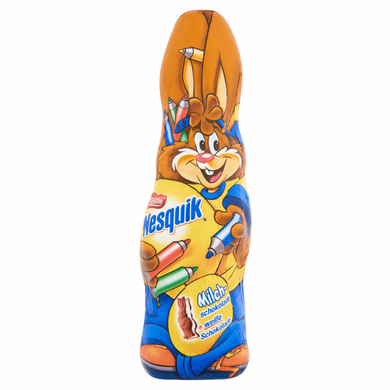 Képek - Nesquik tej- és fehércsokoládé nyuszi 100 g