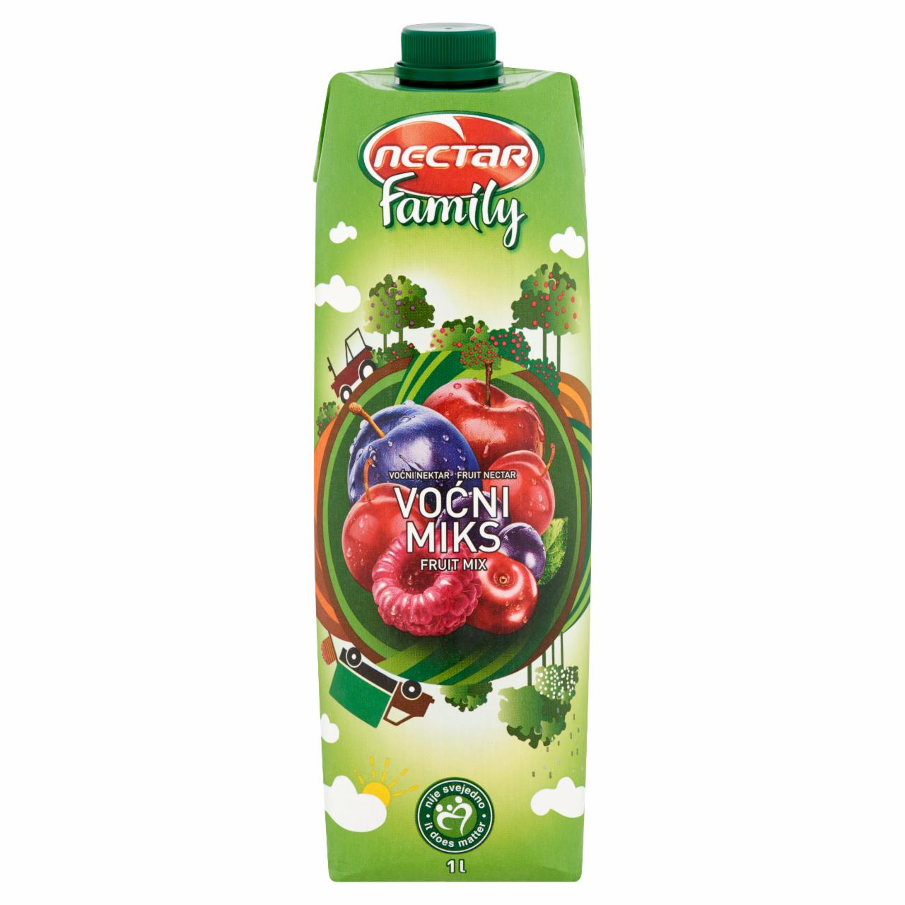 Képek - Nectar Family szűrt vegyes gyümölcsital piros gyümölcsökkel 1 l