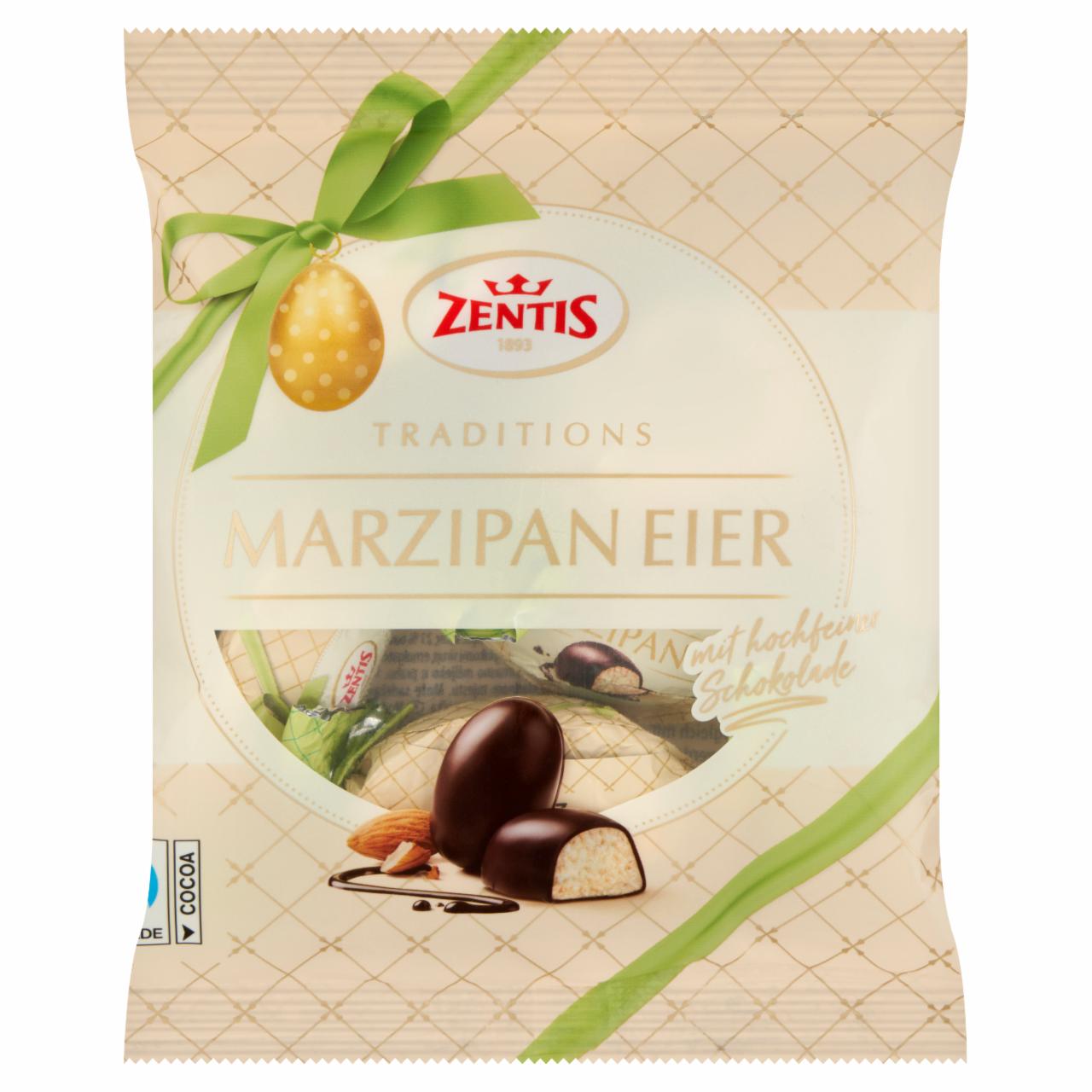 Képek - Zentis csokoládéval bevont marcipán 5 x 20 g (100 g)