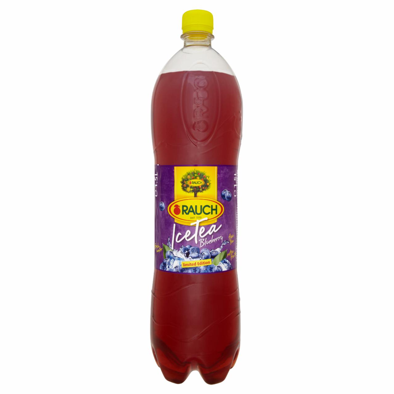 Képek - Rauch Ice Tea Blueberry áfonya üdítőital gyümölcs- és fehérteából 1,5 l