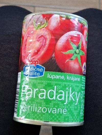 Képek - Paradajky sterilizované lúpané, krájané Coop