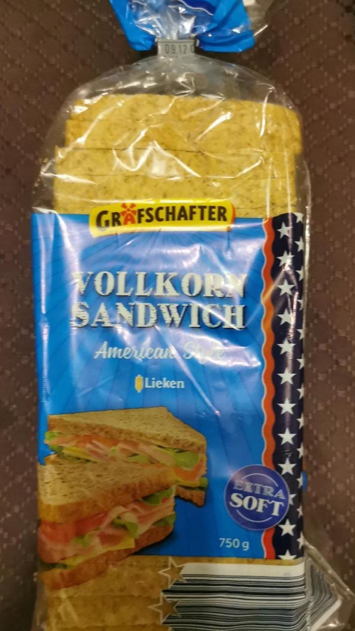 Képek - Vollkorn sandwich American style Grafschafter