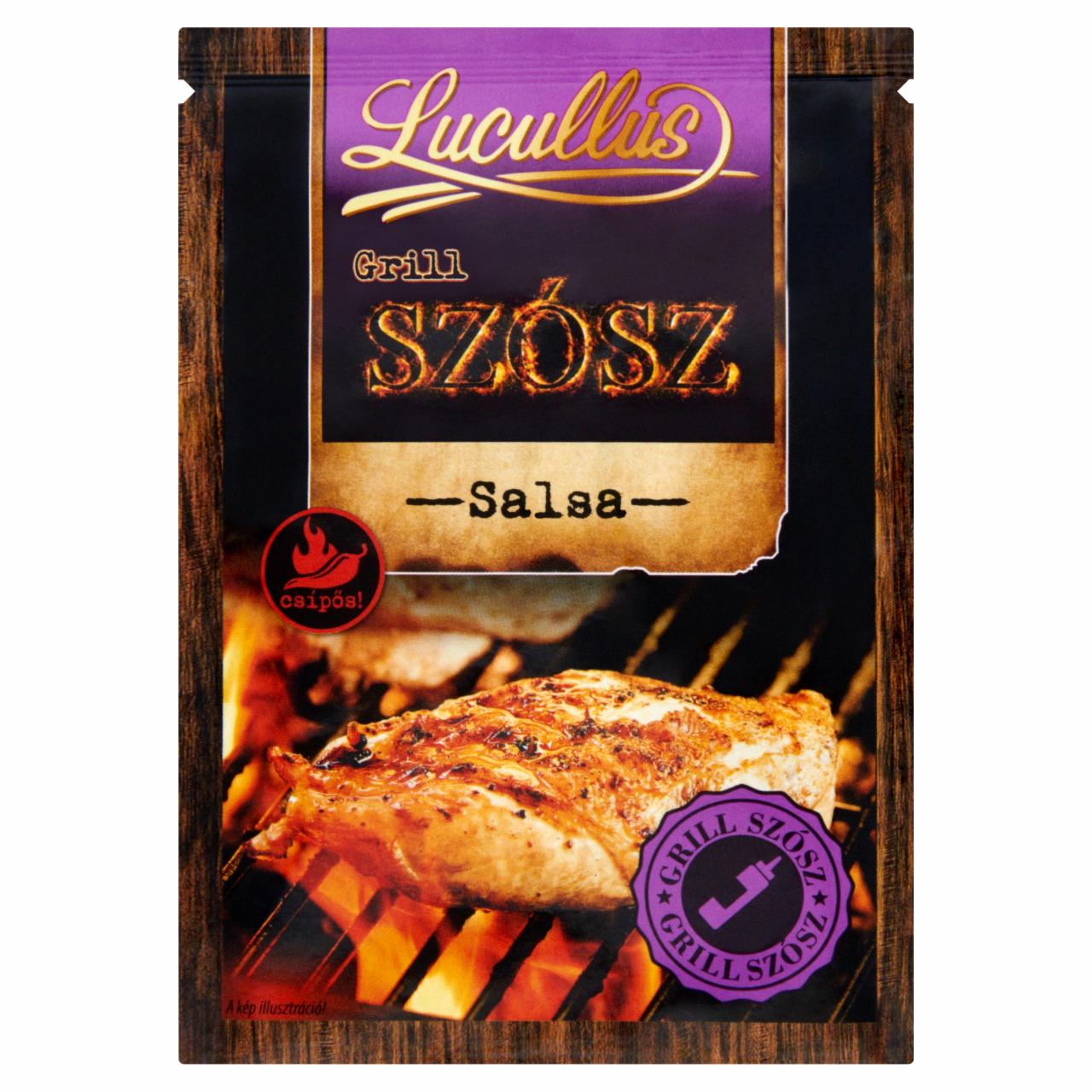 Képek - Lucullus Grill szósz salsa csípős szósz por 20 g