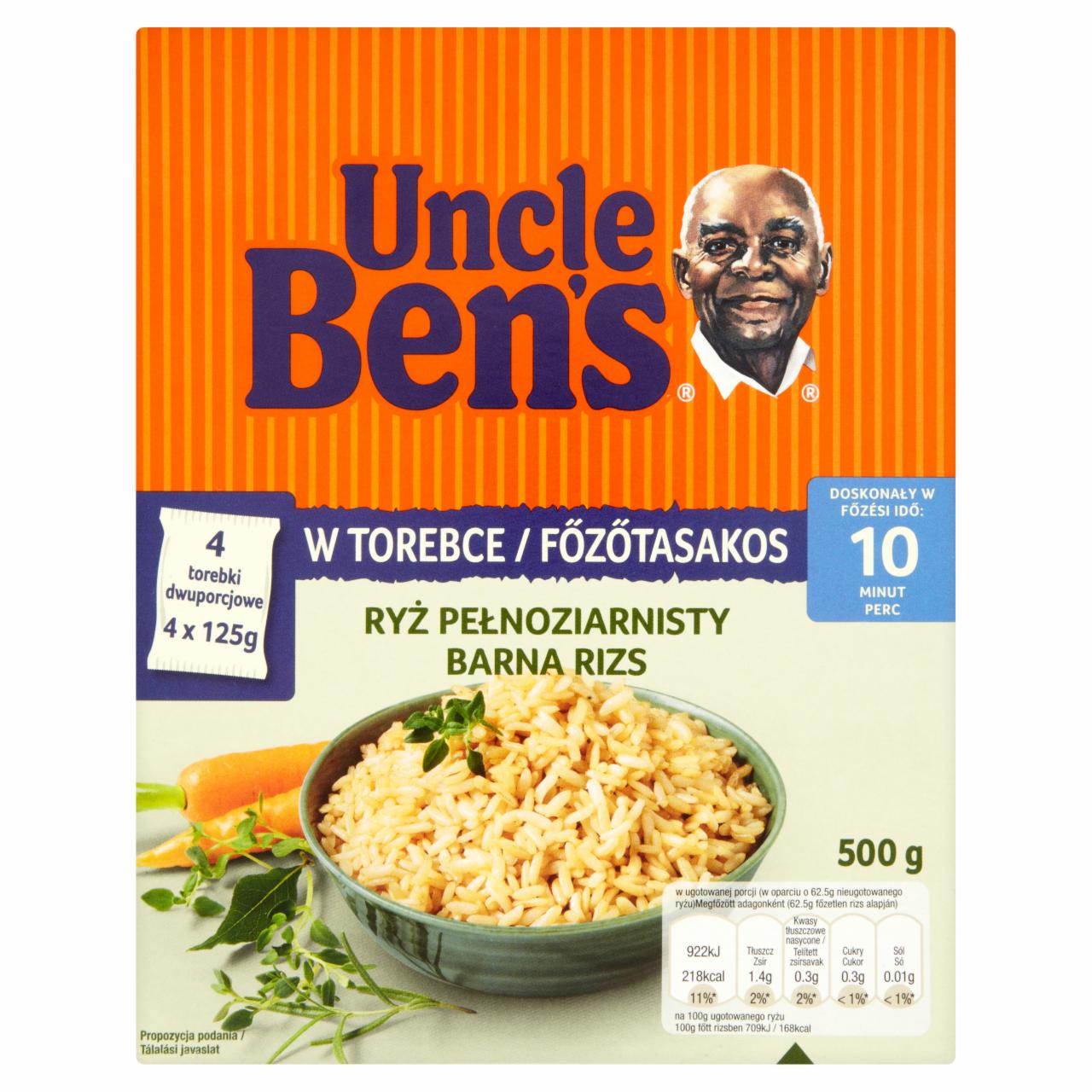 Képek - Főzőtasakos barna rizs Uncle Ben's
