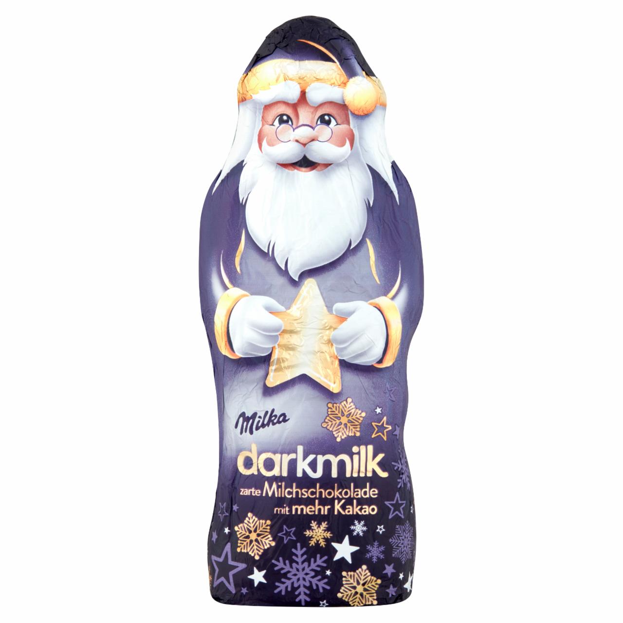 Képek - Milka magas kakaótartalmú, alpesi tej felhasználásával készült tejcsokoládé Mikulás 100 g