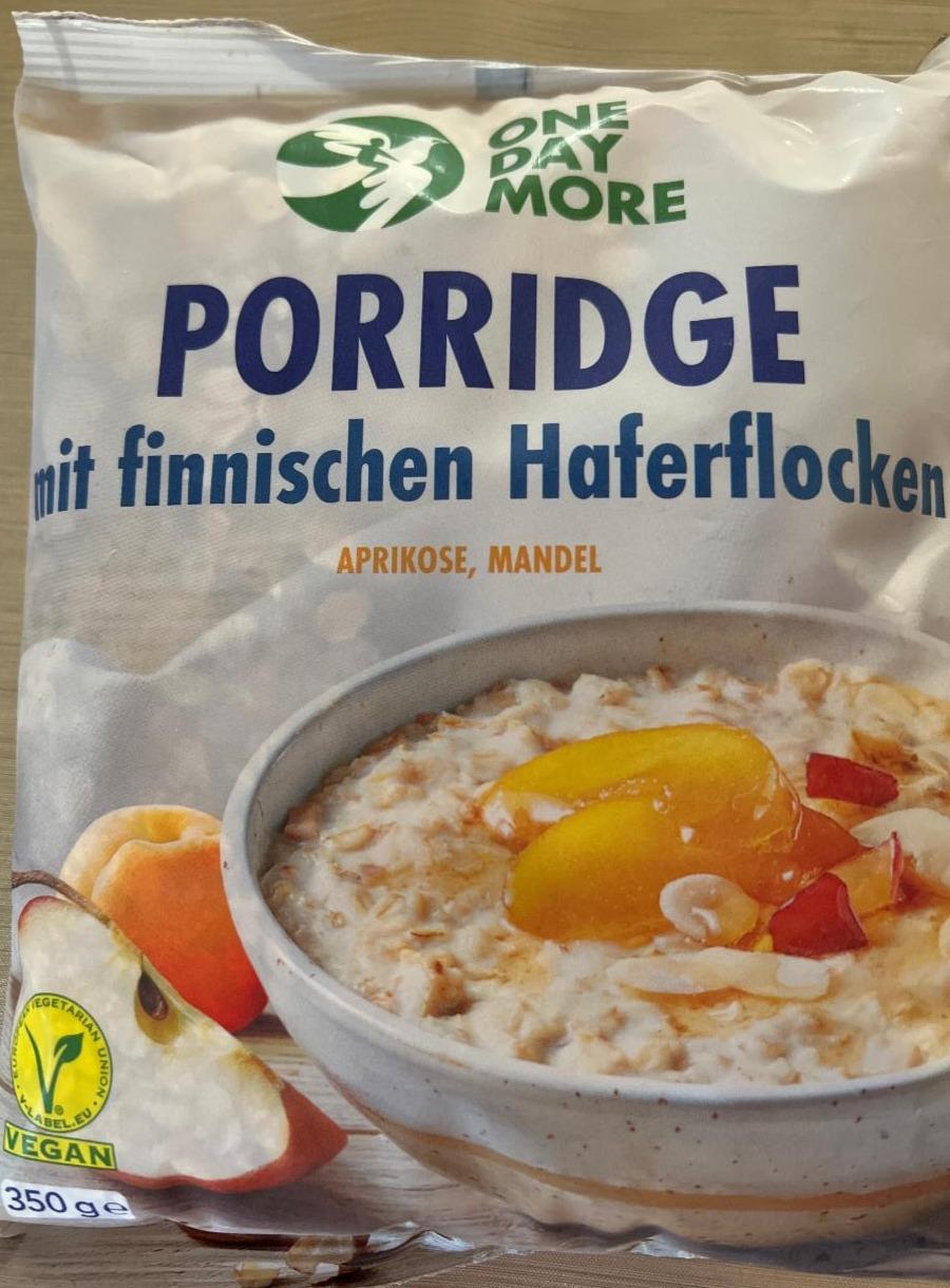 Képek - Porridge mit finnischen Haferflocken aprikose mandel OneDayMore