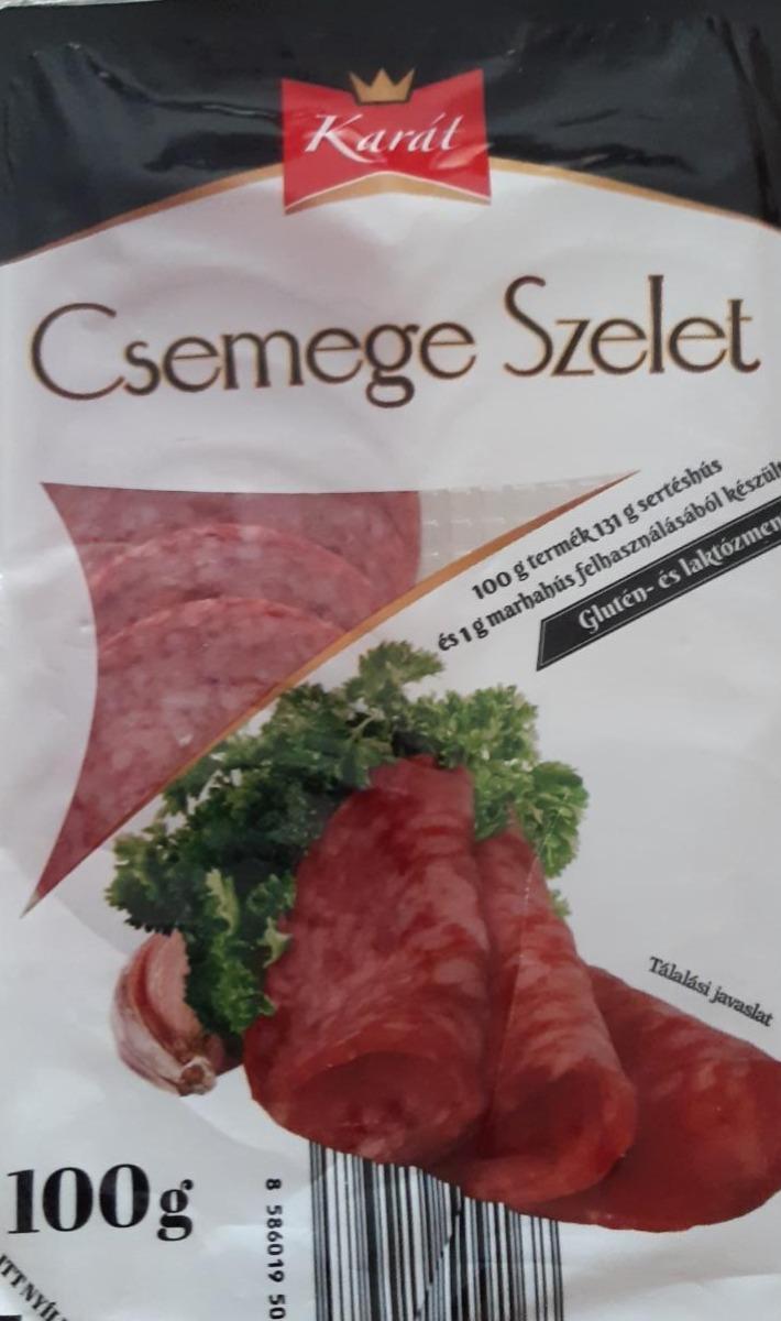 Képek - Csemege Szelet 100g Karát