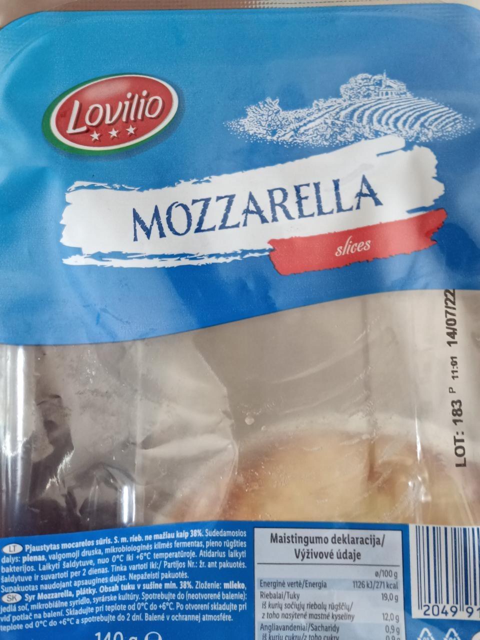 Képek - Mozzarella szeletek Lovilio