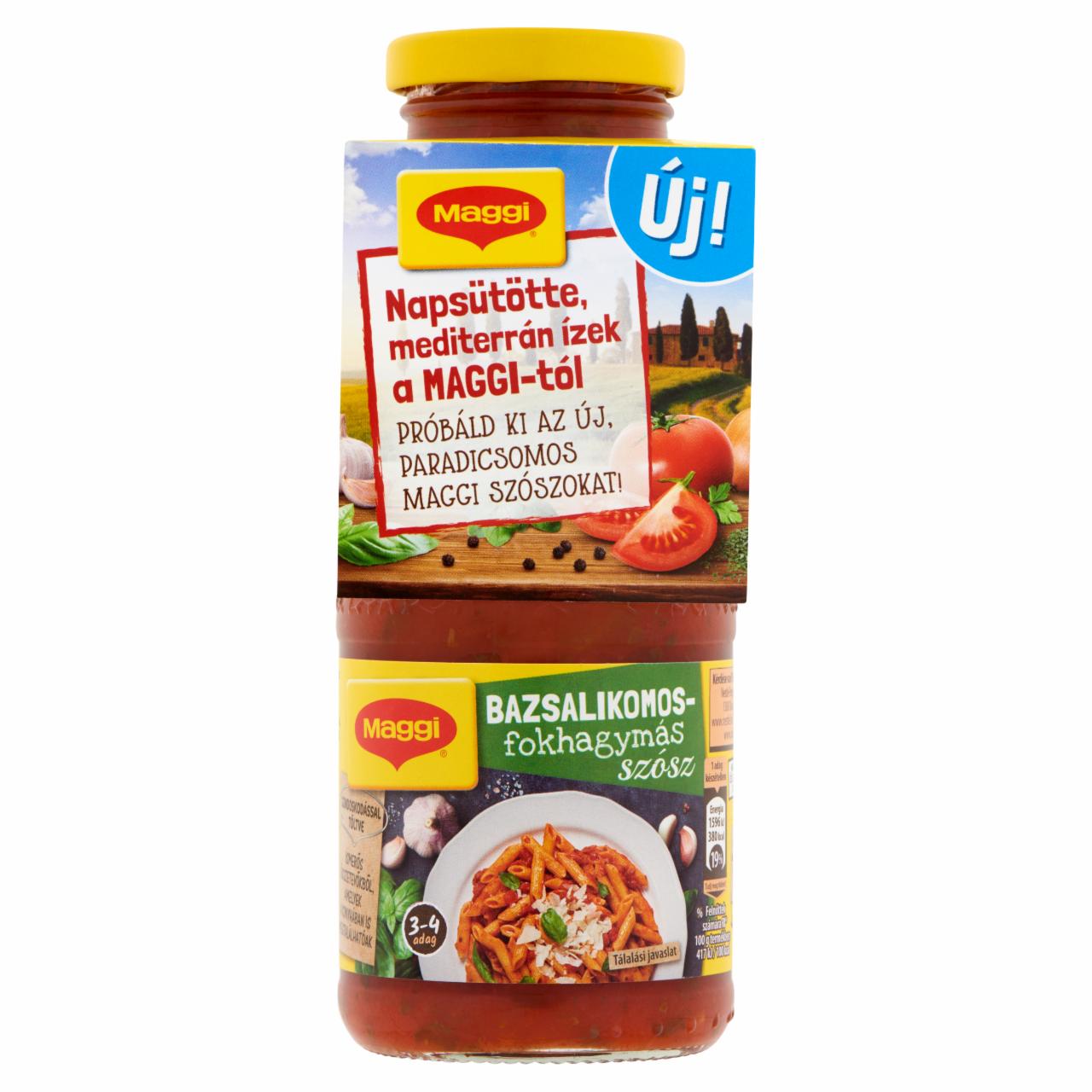 Képek - Maggi Bazsalikomos-fokhagymás szósz 360 g