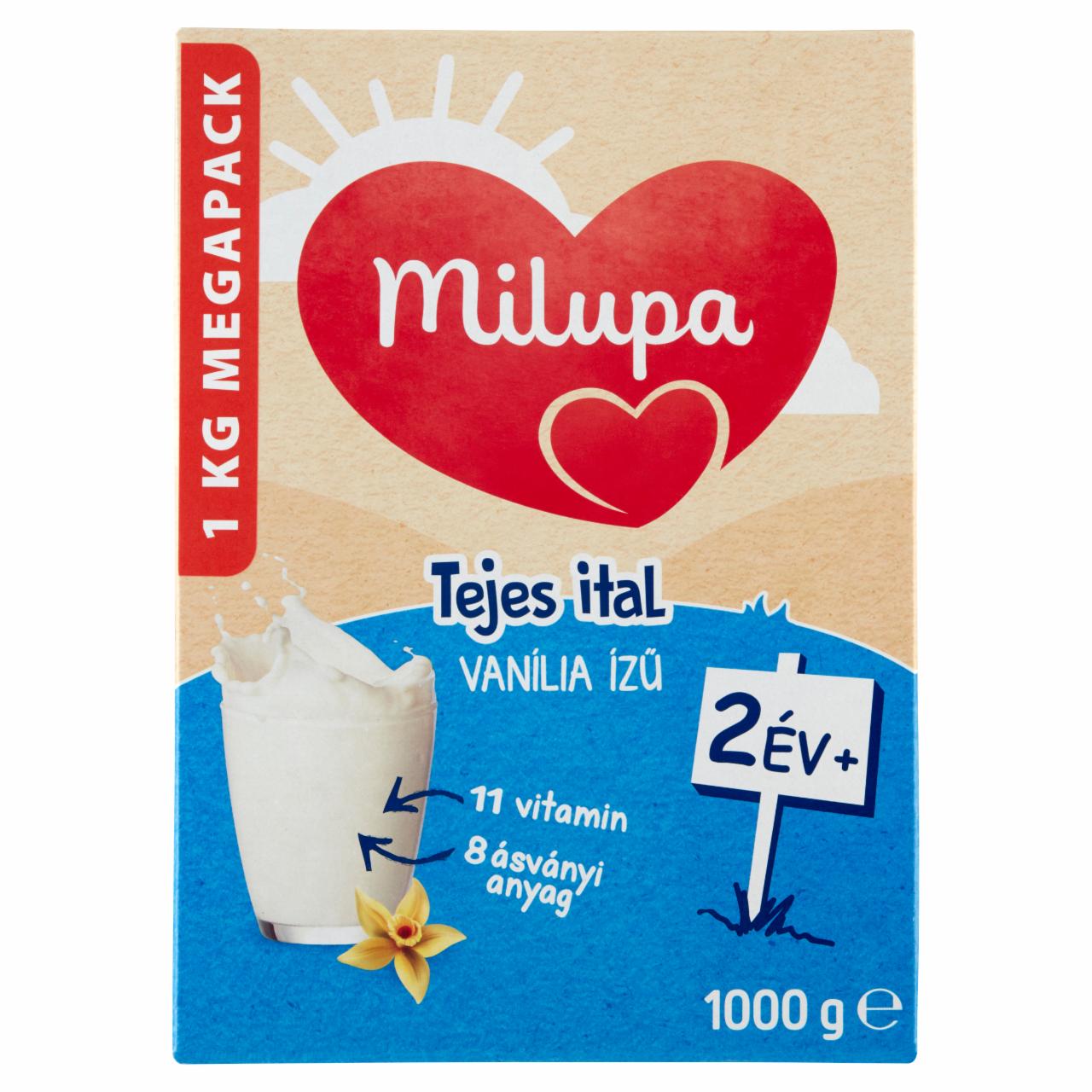 Képek - Milupa vaníliaízű tejes ital 24 hó+ 2 x 500 g (1000 g)