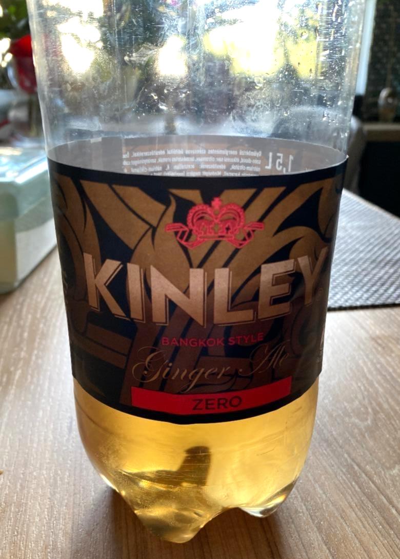 Képek - Kinley Ginger Ale Zero cukor energiamentes szénsavas üdítőital édesítőszerekkel 1,5 l