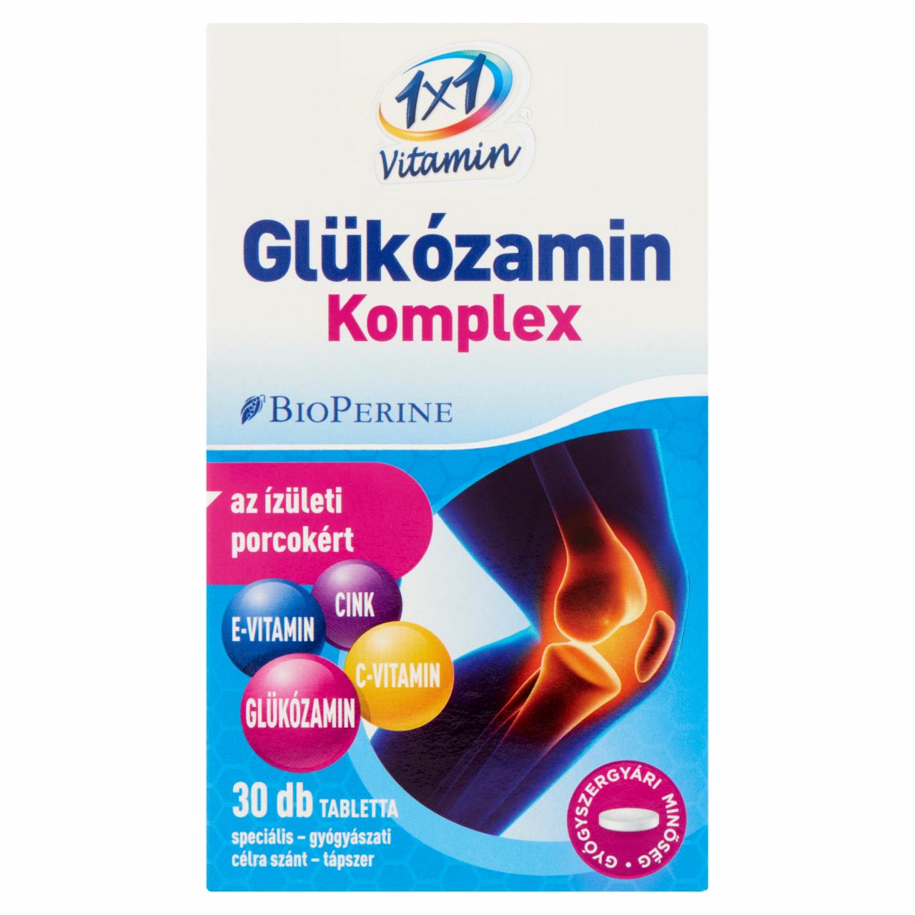 Képek - 1x1 Vitamin Glükózamin Komplex filmtabletta 30 db 33 g