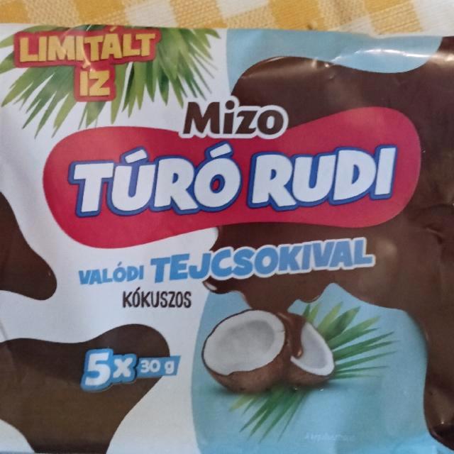 Képek - Túró rudi valódi tejcsokival kókuszos Mizo