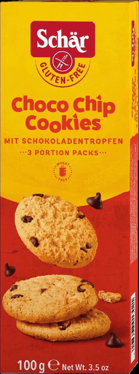 Képek - Schär Choco Chip Cookie omlós keksz csokoládé darabokkal 100 g