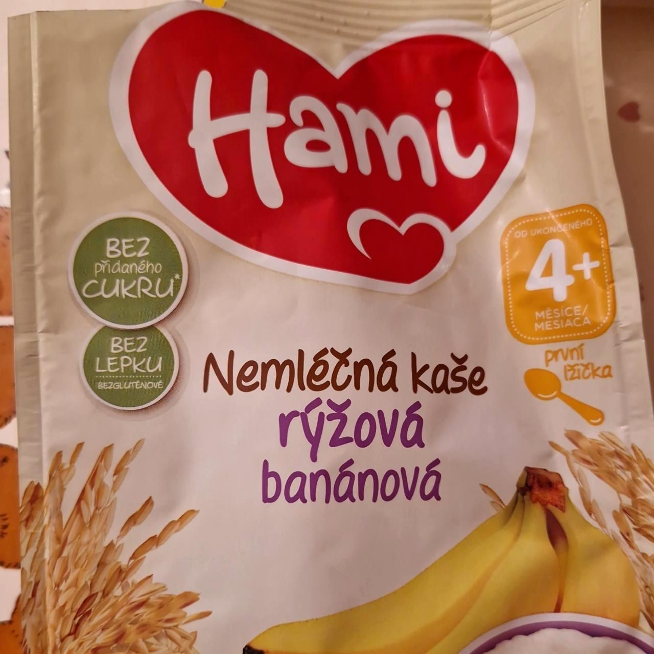 Képek - Nemléčná kaše ryžová banánová Hami