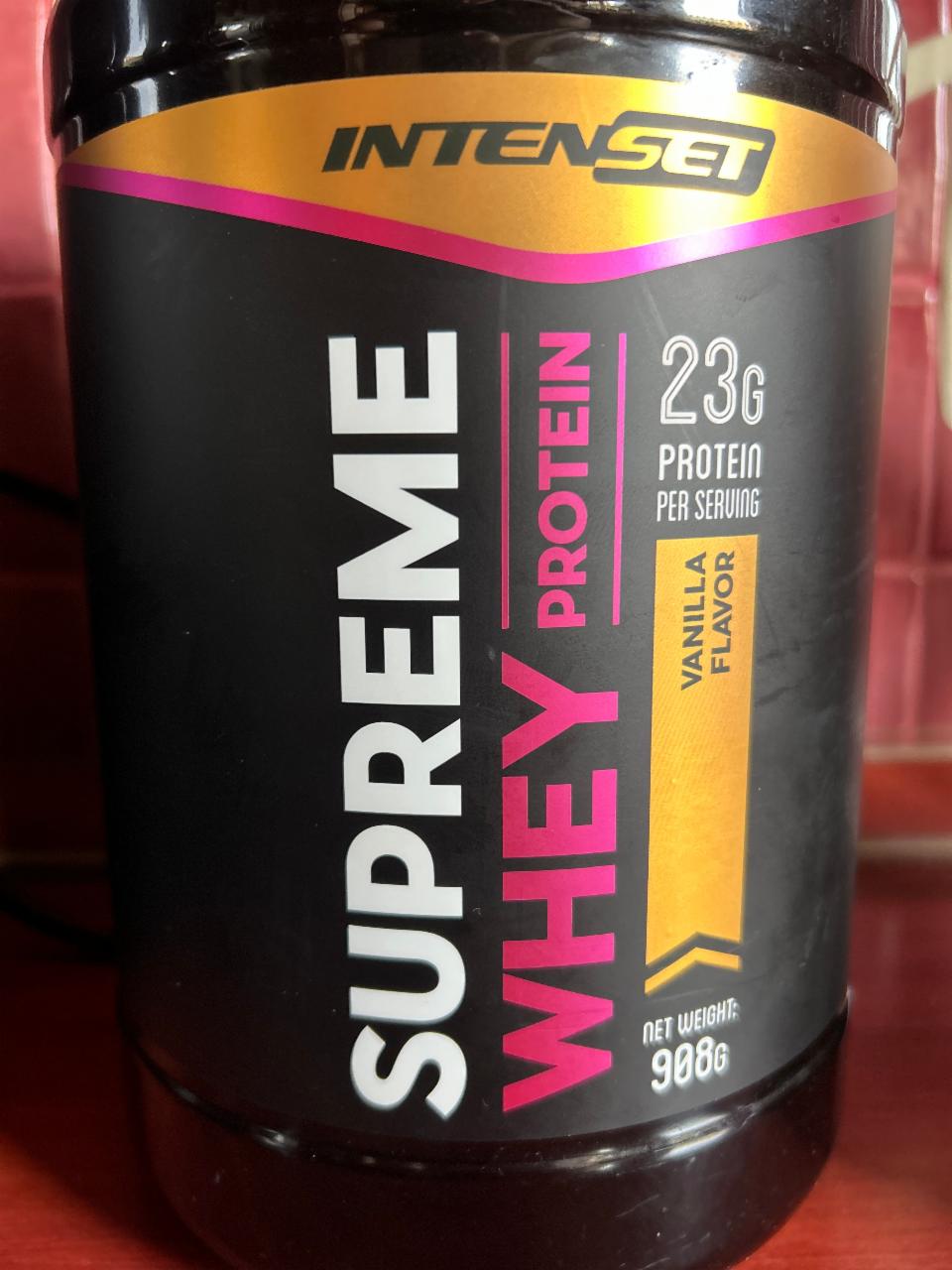 Képek - Supreme whey protein Vanilla flavor Intenset