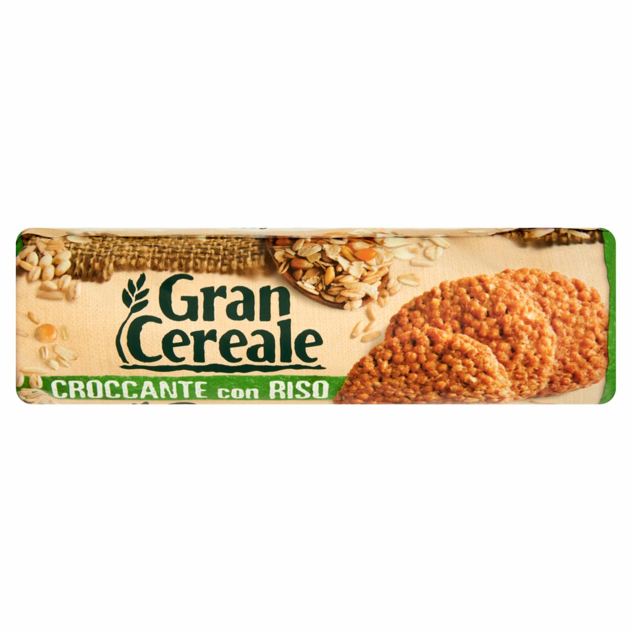 Képek - Gran Cereale Croccante con Riso pörkölt gabonaféléket tartalmazó ropogós, rostos keksz 230 g