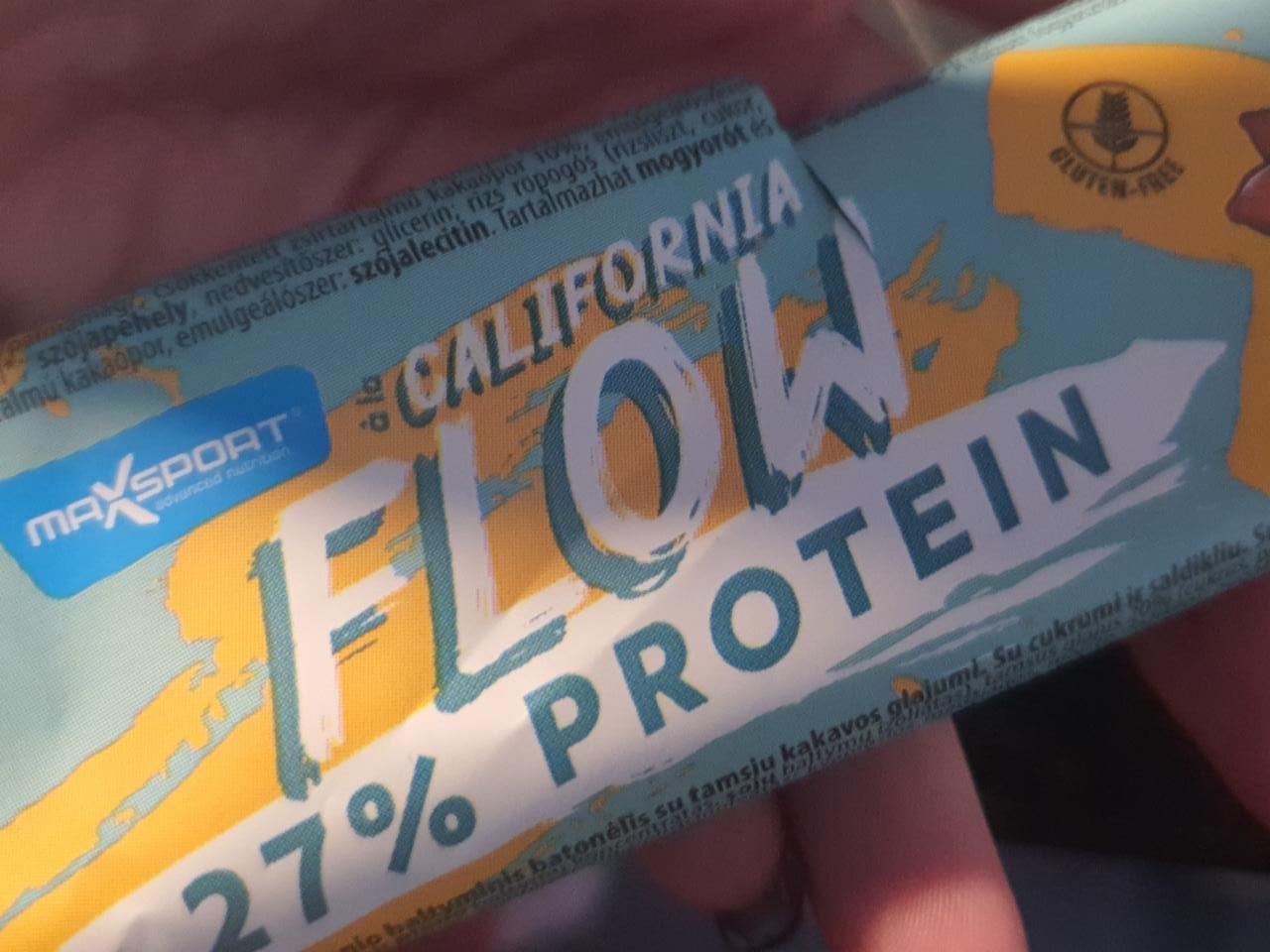 Képek - California flow 27% protein almond Maxsport