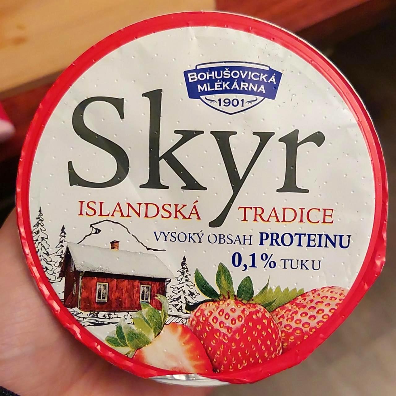 Képek - Skyr Jahoda Bohušovická Mlékárna