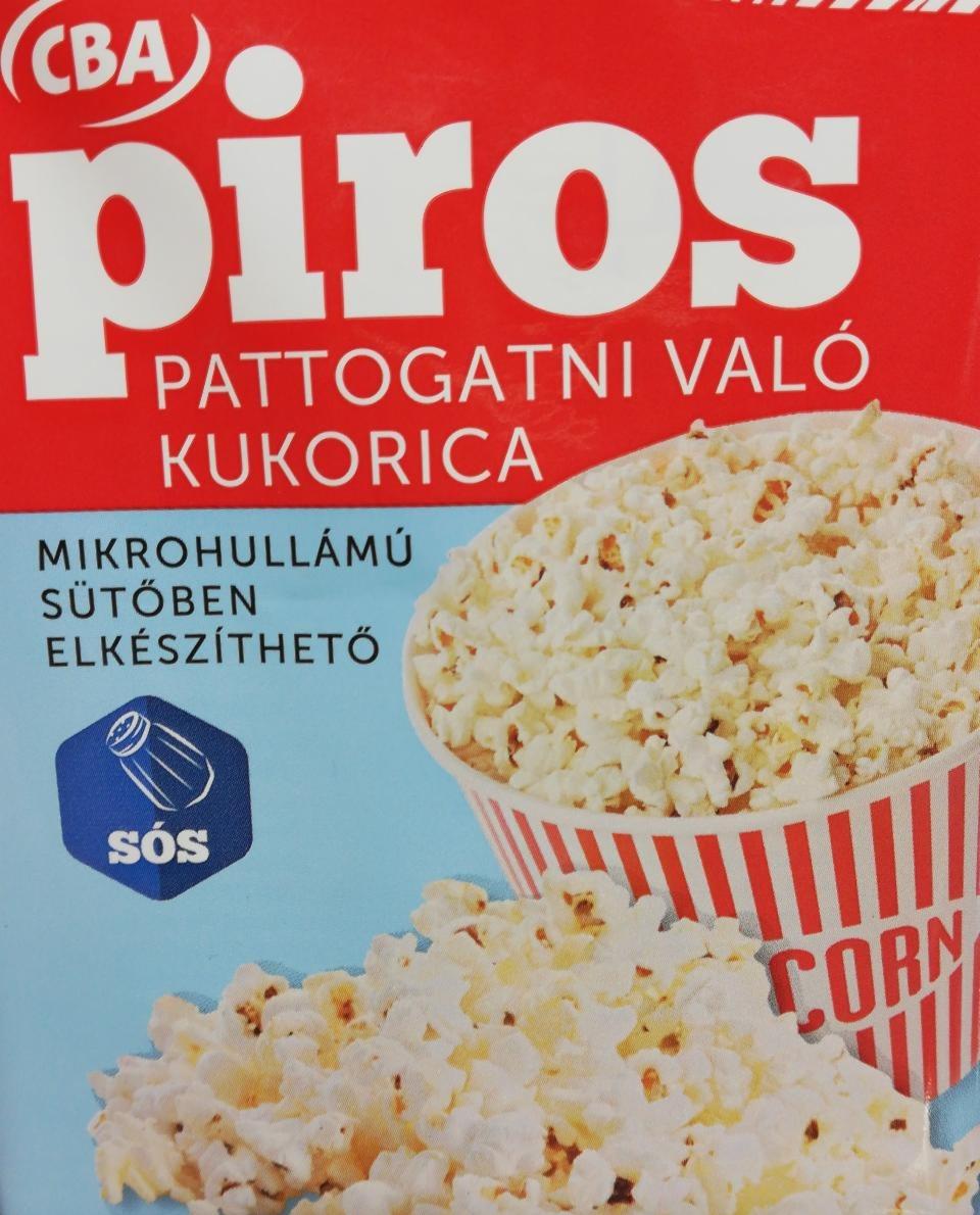 Képek - Sós pattogtatni való kukorica CBA Piros