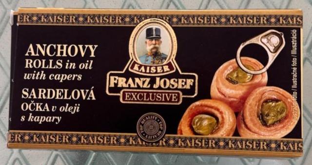 Képek - Sardelová očka v oleji s kapary Kaiser Franz Josef Exlusive