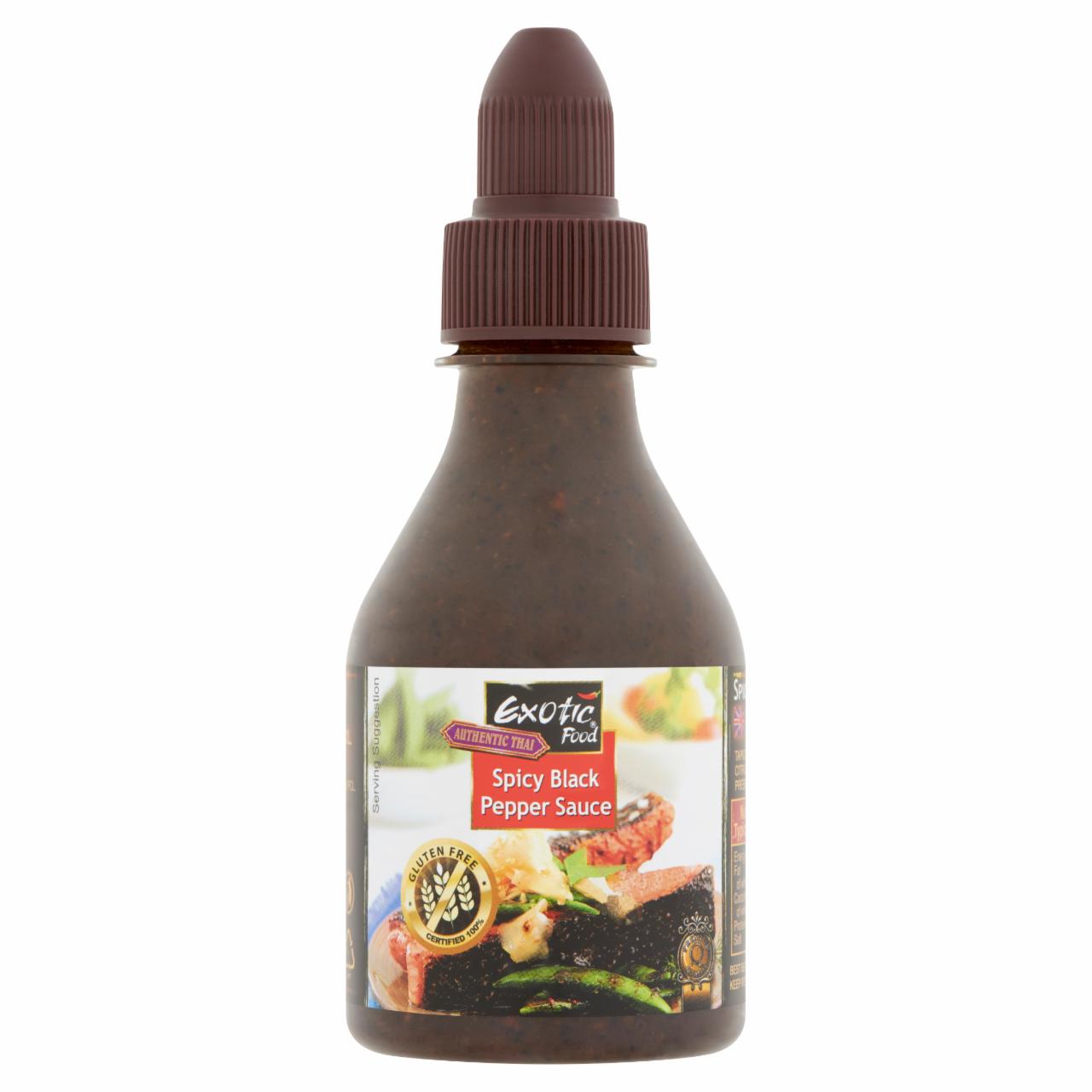 Képek - Exotic Food fűszeres fekete bors szósz 200 ml