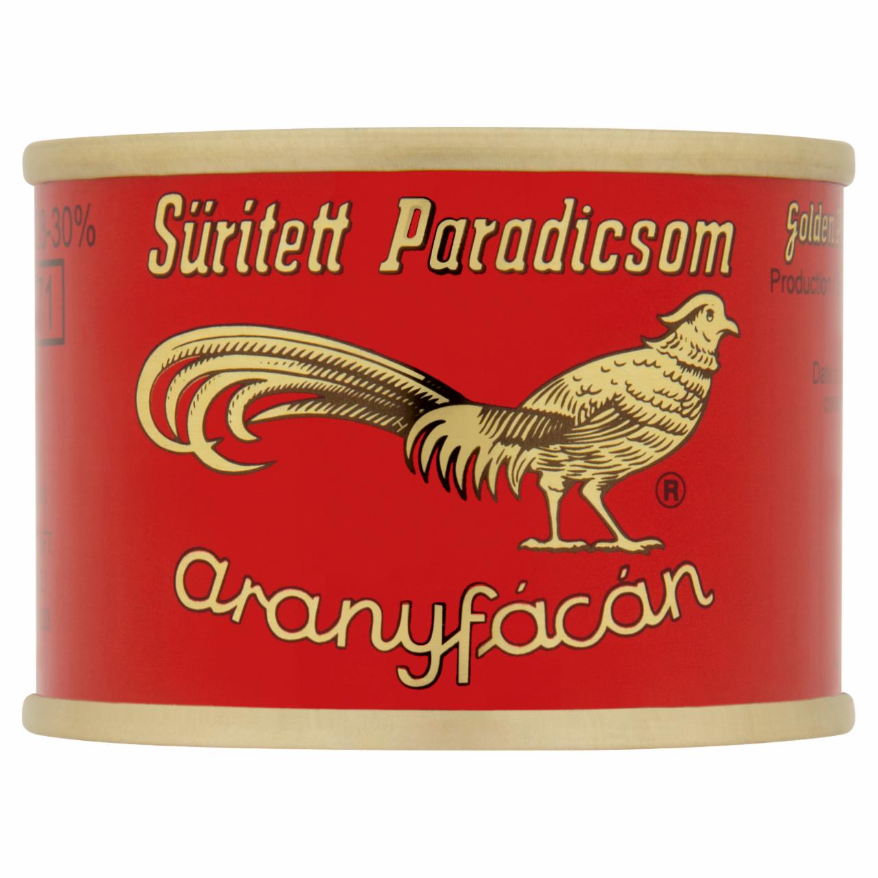 Képek - Aranyfácán sűrített paradicsom 28-30% 70 g