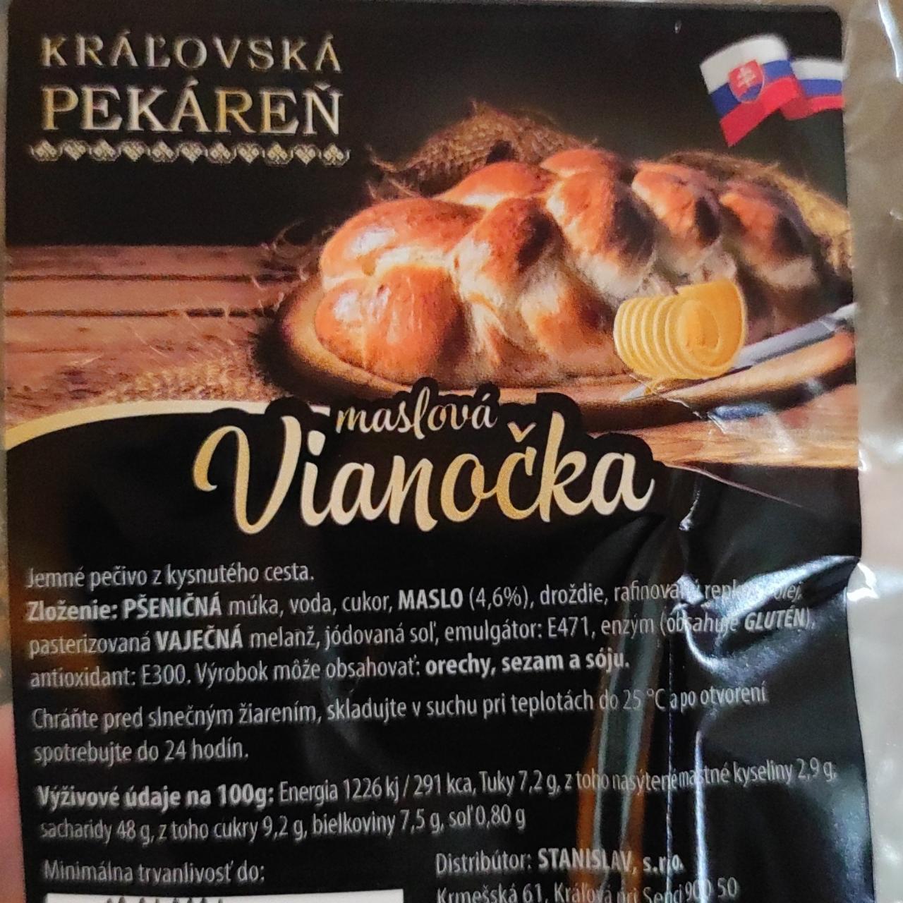 Képek - Maslová vianočka Kráľovská pekáreň