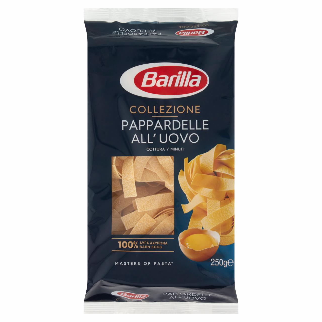 Képek - Barilla Pappardelle szélesmetélt 6 tojásos szálas durum száraztészta 250 g