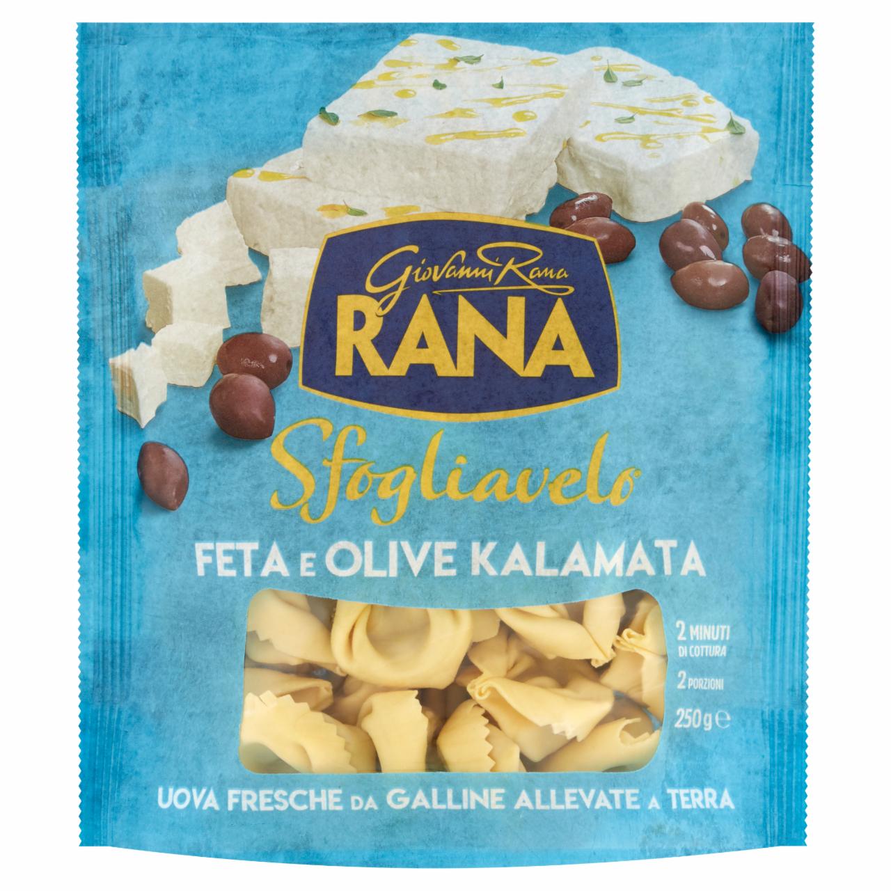 Képek - Giovanni Rana Tortelloni feta & kalamata olívabogyós tojásos friss tészta 250 g