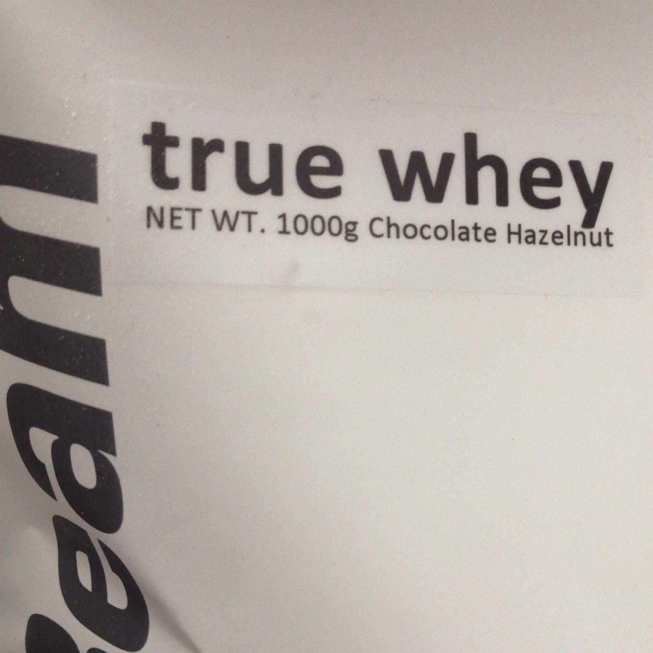Képek - True whey protein chocolate hazelnut GymBeam