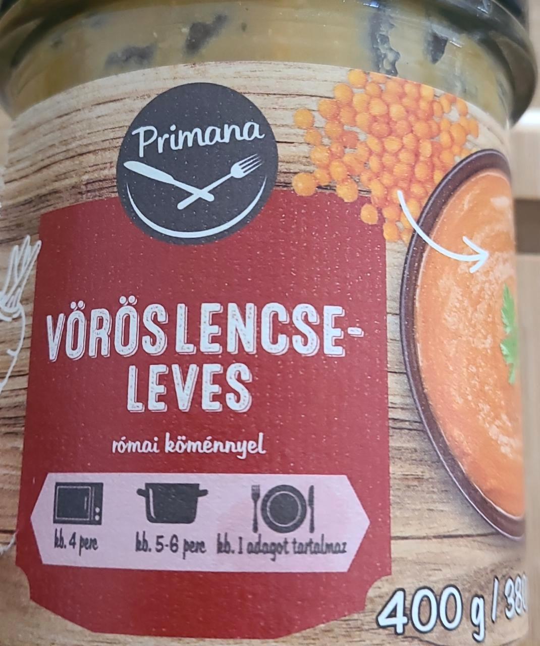 Képek - Vöröslencse leves római köménnyel Primana