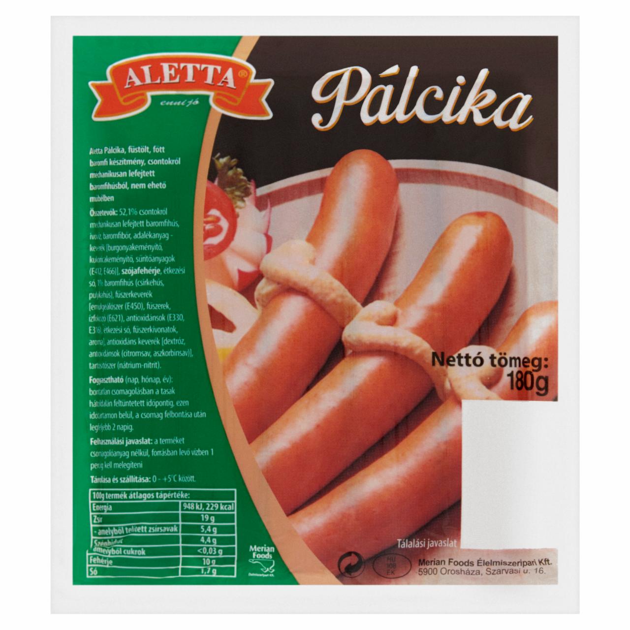 Képek - Aletta Pálcika baromfi készítmény 180 g