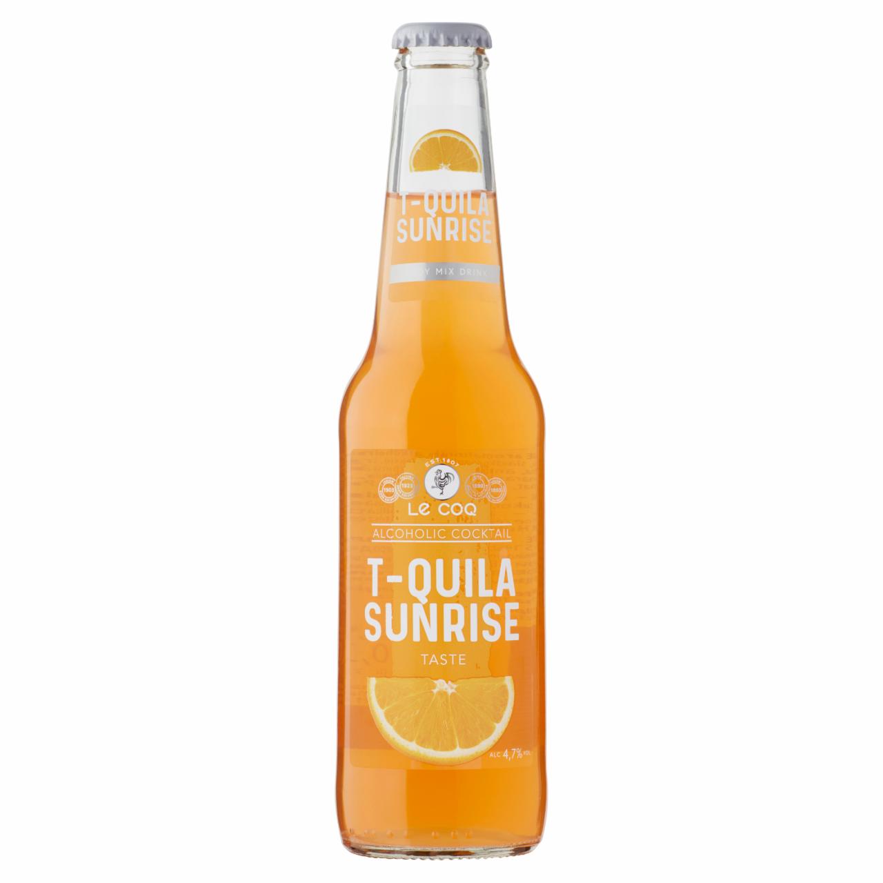 Képek - Le Coq T-Quila Sunrise ízesített alkoholtartalmú ital 4,7% 0,33 l