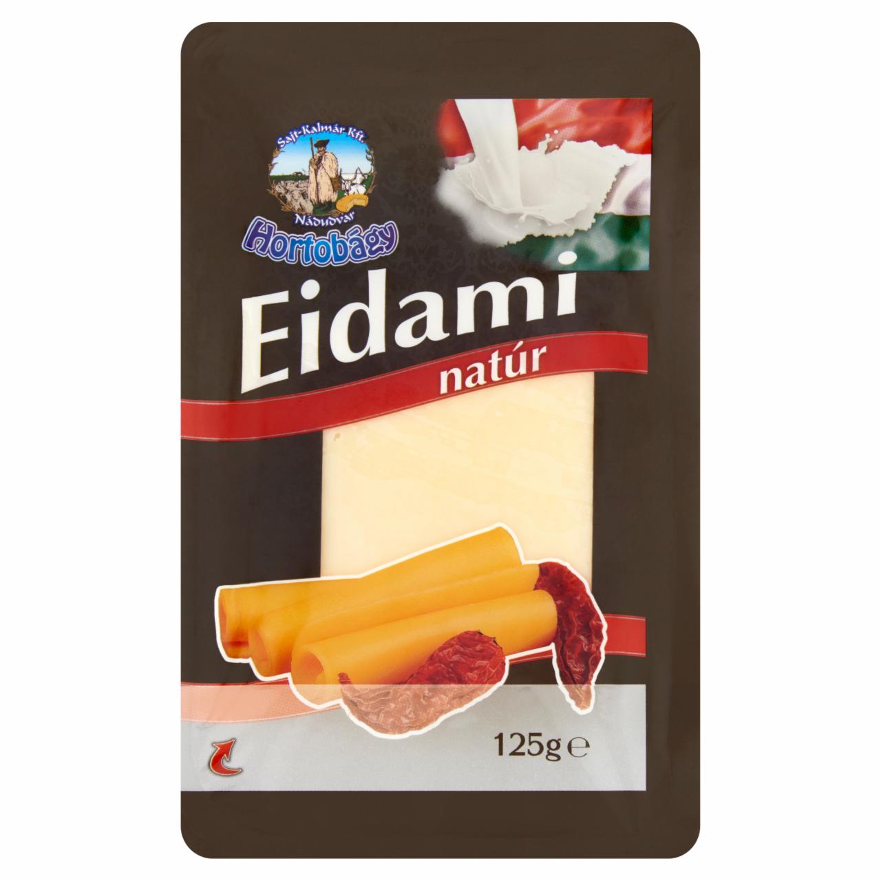 Képek - Hortobágy szeletelt natúr Eidami sajt 125 g