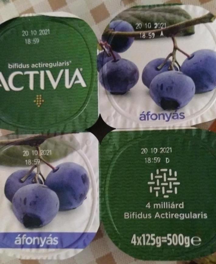 Képek - Activia áfonyás joghurt Danone